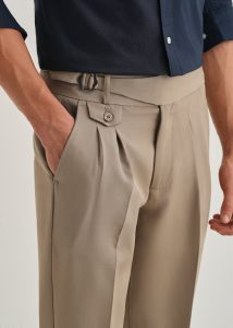 Beige Gurkha Pant