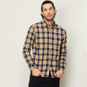 Regular Fit Checks Casual Shirt